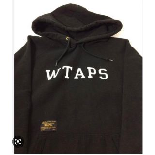 ダブルタップス(W)taps)のWTAPS  design hooded Mサイズ BLACK(パーカー)