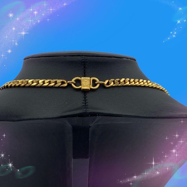 《美品》 セリーヌ マカダム 喜平 ネックレス ゴールド - 2
