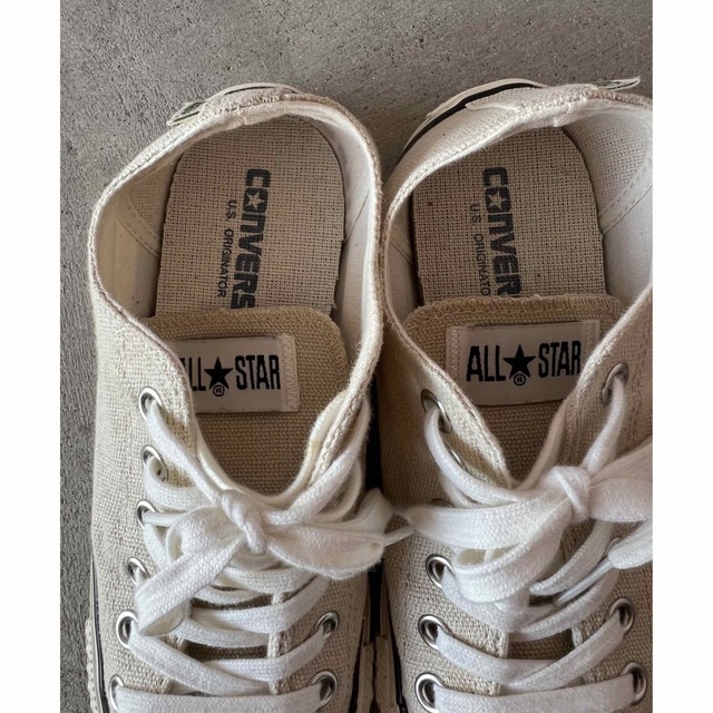 CONVERSE(コンバース)の【美品】converse コンバース　US製　hemp ETRETOKYO レディースの靴/シューズ(スニーカー)の商品写真