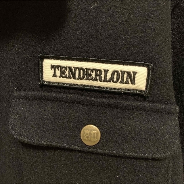 TENDERLOIN(テンダーロイン)のテンダーロイン　メルトンJKT キムタク着　ネイビーM同色同型 メンズのジャケット/アウター(ブルゾン)の商品写真