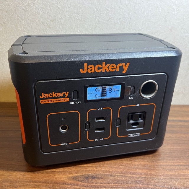 Jackery ポータブル電源 240容量67200mAh/240Wh ジャクリ