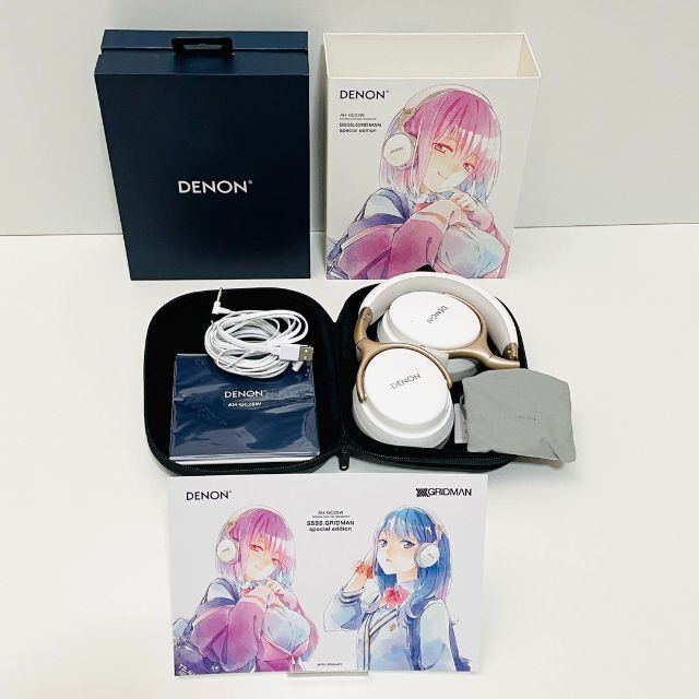 【希少】DENON AH-GC25W SSSS.GRIDMAN コラボヘッドホン 1