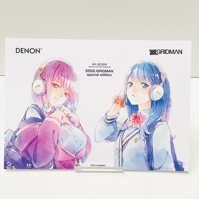 DENON - 【希少】DENON AH-GC25W SSSS.GRIDMAN コラボヘッドホン DENON - 【希少】DENON AH-GC25W SSSS.GRIDMAN コラボヘッドホン