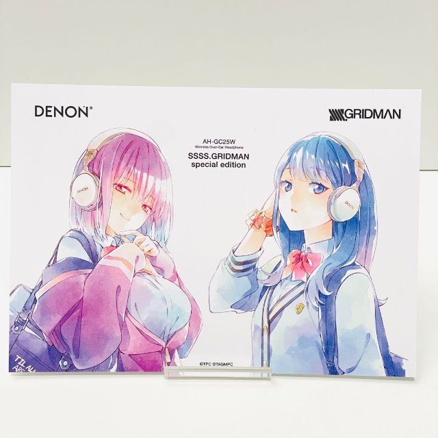 【希少】DENON AH-GC25W SSSS.GRIDMAN コラボヘッドホン 8