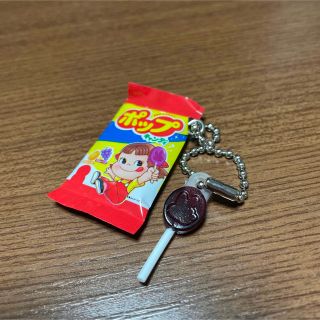 フジヤ(不二家)のポップキャンディガチャ　グレープ(キャラクターグッズ)