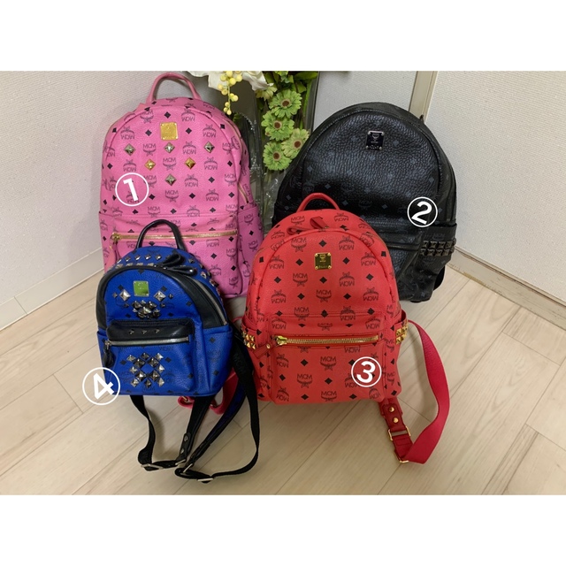MCM - MCMリュック① ミディアムサイズの通販 by バニラ MCM - MCMリュック① ミディアムサイズの通販 by バニラ