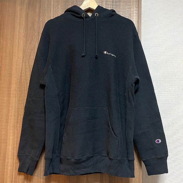 Champion(チャンピオン)REVERSE WEAVEフーディーパーカーL黒