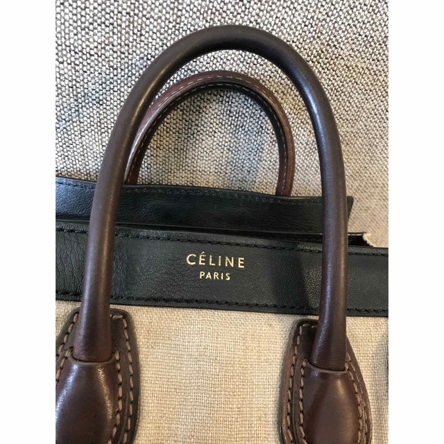 100%本物保証 週末お値下げ! CELINE セリーヌ ラゲージ ナノ