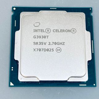 動作確認済★低電圧版★Intel KabyLake Celeron G3930T(PCパーツ)