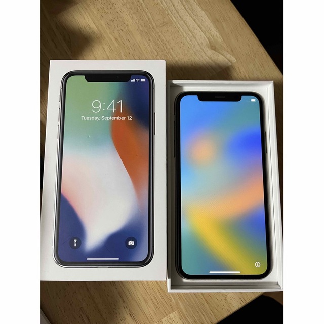 Apple iPhone X 256GB シルバー MQC22J/A