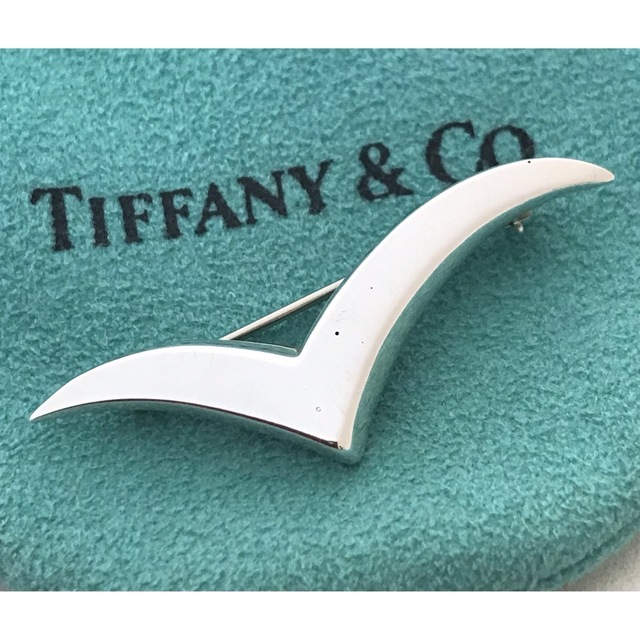 ハンドメイドTiffany ヴィンテージ シーガル ブローチ - コサージュ