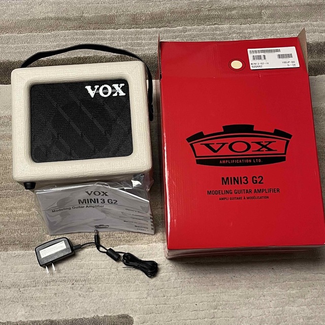 VOX MINI3 G2 電源アダプター説明書付属 ギターキーボードアンプ