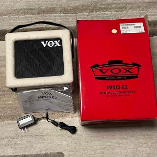 ヴォックス(VOX)のVOX MINI3 G2 電源アダプター説明書付属　ギターキーボードアンプ(ギターアンプ)