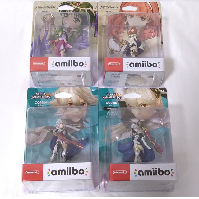 エンタメ/ホビーamiibo チキ、セリカ、カムイ、カムイ2P 4体セット