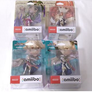 ニンテンドウ(任天堂)のamiibo チキ、セリカ、カムイ、カムイ2P 4体セット(ゲームキャラクター)