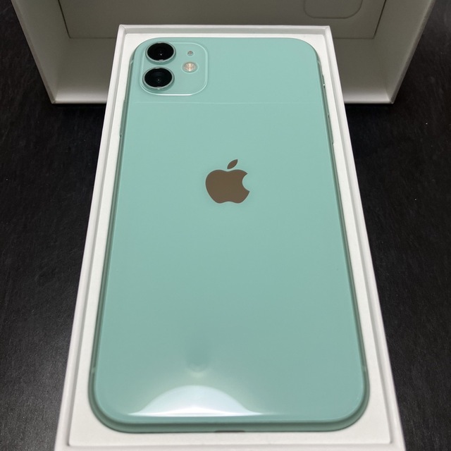 iPhone11 64GB グリーン　【極美品】