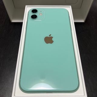 アイフォーン(iPhone)のiPhone11 64GB グリーン　【極美品】(スマートフォン本体)