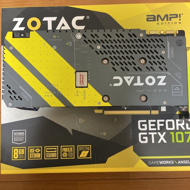ZOTAC GeForce GTX 1070 8GB AMP 動作確認済
