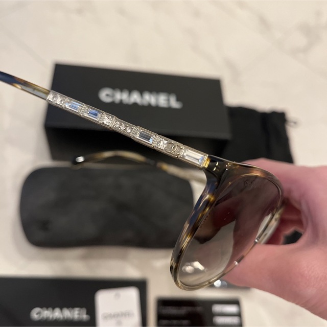 新品、未使用】シャネル CHANEL 眼鏡 サングラス ブティック購入メガネ