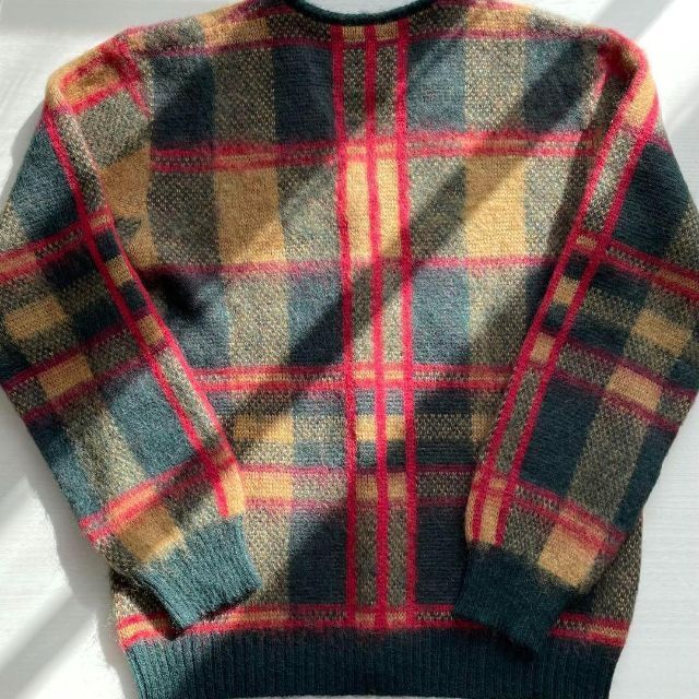 モヘアカーディガン M tartan タータン 22aw | www.jarussi.com.br