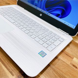 【美品】HP Pavilion☘Core i5第7世代☘新品爆速SSD256GB