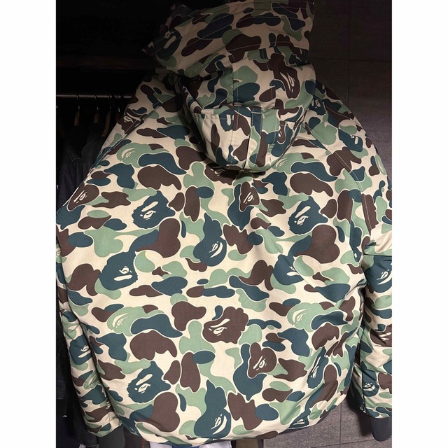 A BATHING APE(アベイシングエイプ)のA BATHING APE CANADA GOOSE ジャケット メンズのジャケット/アウター(ダウンジャケット)の商品写真