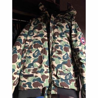 アベイシングエイプ(A BATHING APE)のA BATHING APE CANADA GOOSE ジャケット(ダウンジャケット)