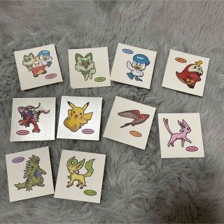 ポケモン(ポケモン)のポケモンシール　10枚(キャラクターグッズ)