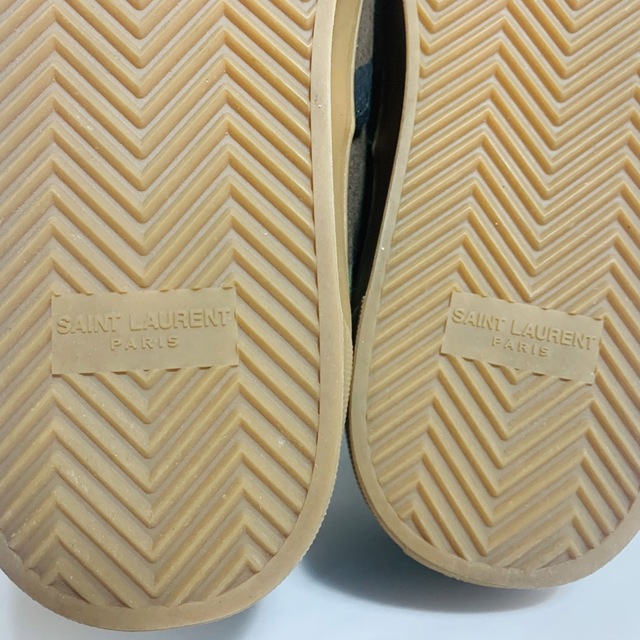 サンローラン 迷彩 カモフラ カモフラージュ スニーカー メンズ  43 メンズの靴/シューズ(スニーカー)の商品写真