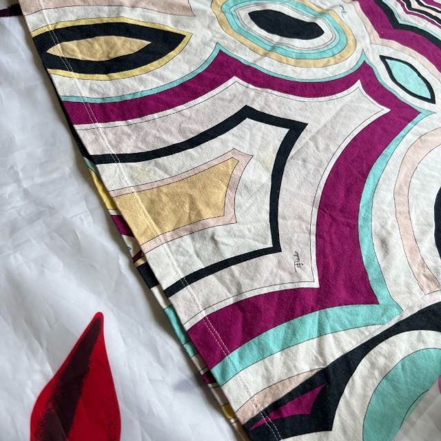 ライトブラウン/ブラック 【良品】EMILIO PUCCI プッチ柄 フレア