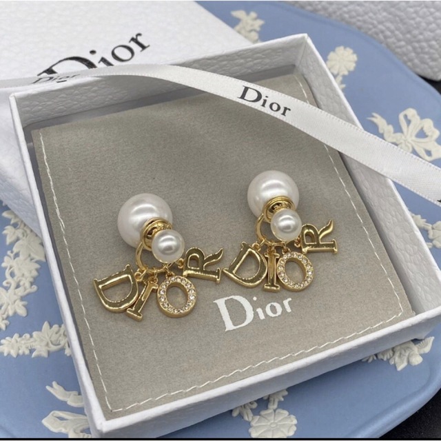 オンライン激安 - CHRISTIAN DIOR クリスチャン ディオール ピアス