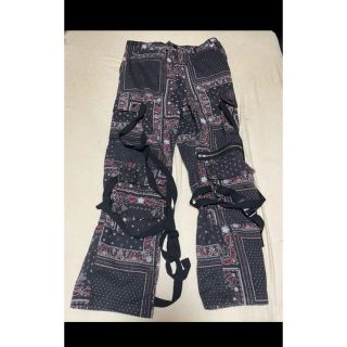 オフホワイト(OFF-WHITE)のROGIC PAISLEY BONTAGE PANTS ロジック(ワークパンツ/カーゴパンツ)