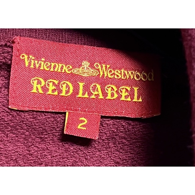 Vivienne Westwood(ヴィヴィアンウエストウッド)の匿名発送　Vivienne Westwood 大襟ジップアップデザインスウェット レディースのトップス(トレーナー/スウェット)の商品写真