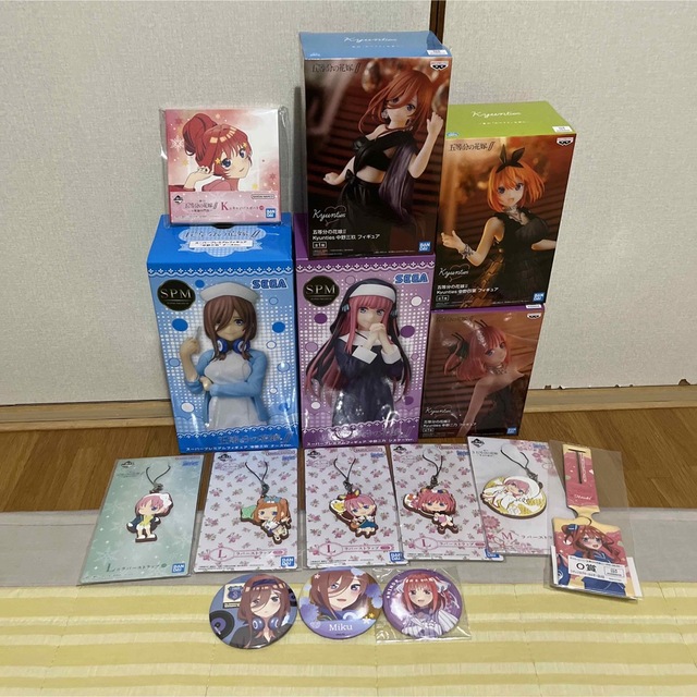 【18個】五等分の花嫁　フィギュア　まとめ売り