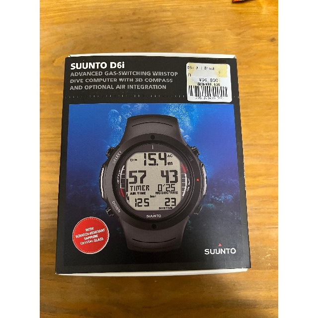 SUUNTO(スント)のスント d6i ダイブコンピューター スポーツ/アウトドアのスポーツ/アウトドア その他(マリン/スイミング)の商品写真