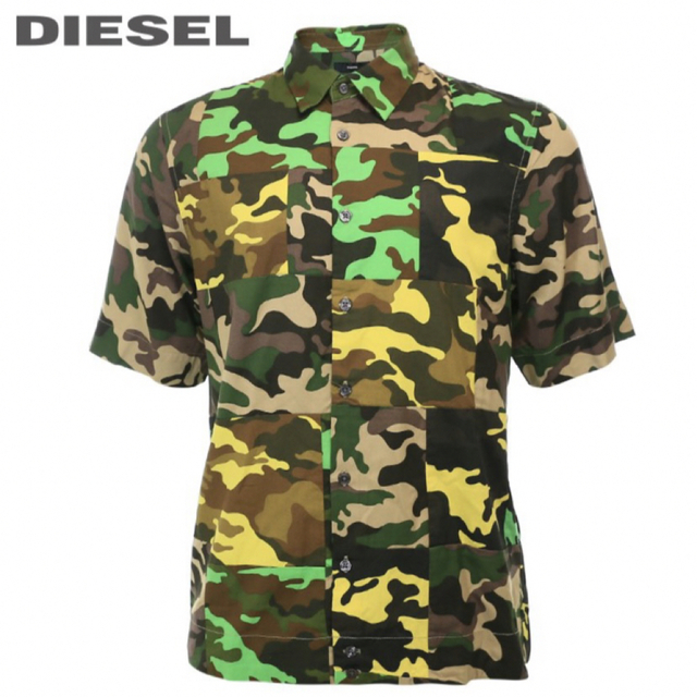 DIESEL(ディーゼル)のDIESELディーゼル　ハーフスリーブ　シャツ メンズのトップス(Tシャツ/カットソー(半袖/袖なし))の商品写真