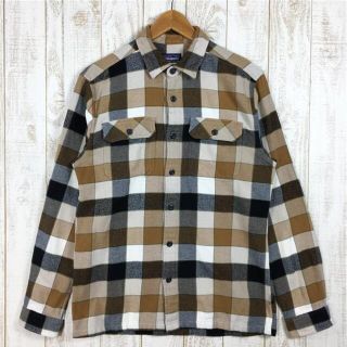 パタゴニア(patagonia)のMENs S  パタゴニア フィヨルド フランネル シャツ FJORD FLANNEL SHIRT ネルシャツ PATAGONIA 53947 LVO ブラウン系(その他)