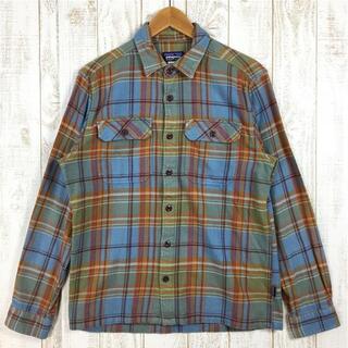 パタゴニア(patagonia)のMENs S  パタゴニア フィヨルド フランネル シャツ FJORD FLANNEL SHIRT ネルシャツ PATAGONIA 53947 CJS ブルー系(その他)