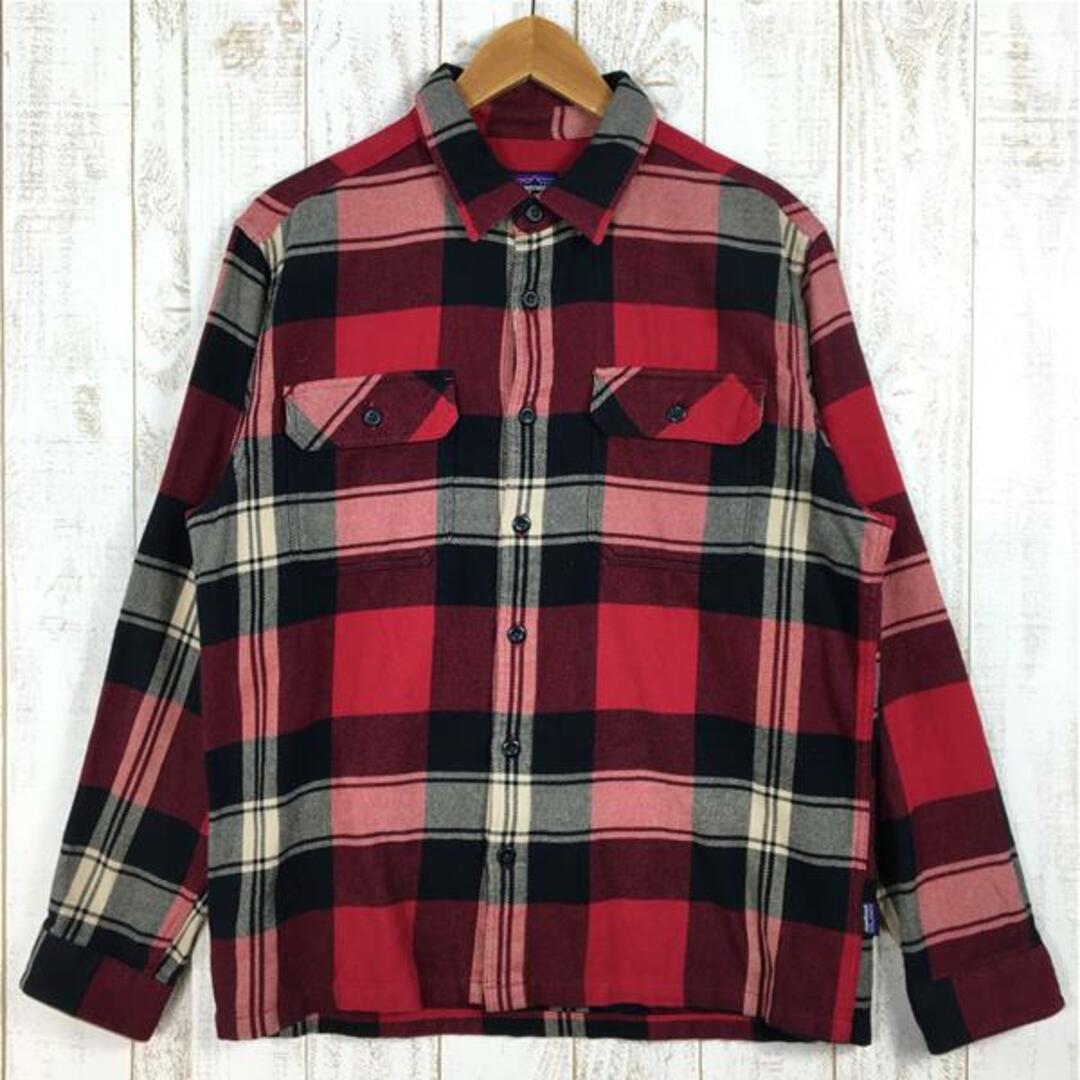 MENs M パタゴニア フィヨルド フランネル シャツ FJORD FLANNEL SHIRT アジアンフィット ネルシャツ PATAGONIA  54130 TRCR レッド系 | フリマアプリ ラクマ