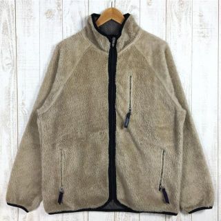 パタゴニア(patagonia)のMENs M  パタゴニア 1997 レトロ カーディガン RETRO CARDIGAN ナチュラル×ダークアッシュ アメリカ製 パイル フリース ジャケット 生産終了モデル 入手困難 極上美品 PATAGONIA 23022 Natural / Dark Ash / Regal Purple ベージュ系(その他)