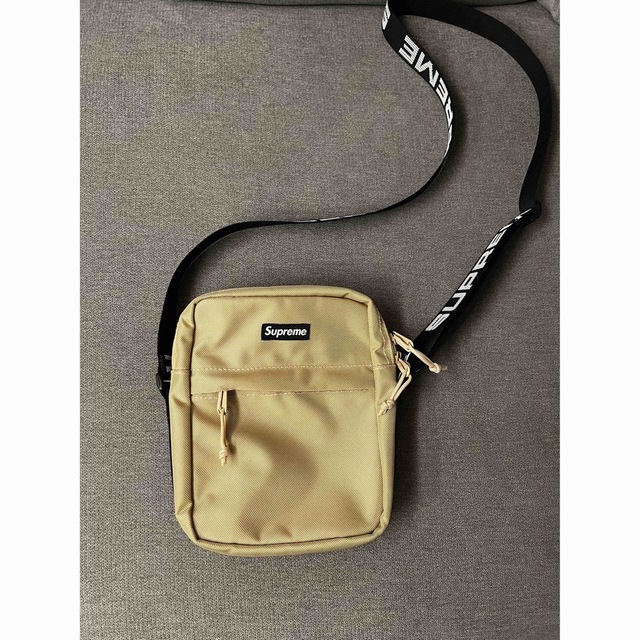 Supreme khaki shoulder 2024 bag