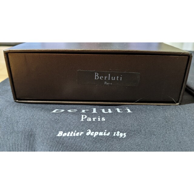 Berluti(ベルルッティ)のベルルッティ Berluti ボックス 箱 保存袋 ノベルティ イタリア 財布 メンズのファッション小物(長財布)の商品写真