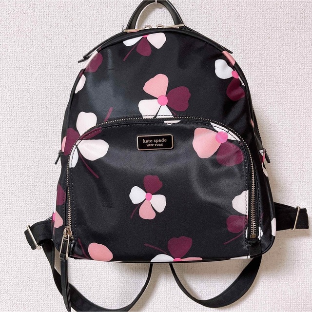 kate spade 花柄リュック バッグパック