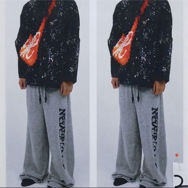 "NEVERLAND"BAGGY SWEAT PANTS masu 23ssその他