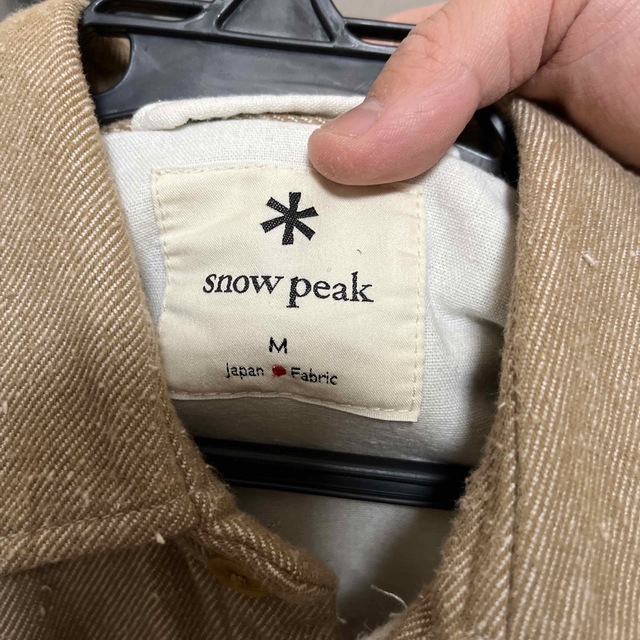 Snow Peak(スノーピーク)のスノーピーク　アパレル　Mサイズ　ブラウン スポーツ/アウトドアのアウトドア(その他)の商品写真