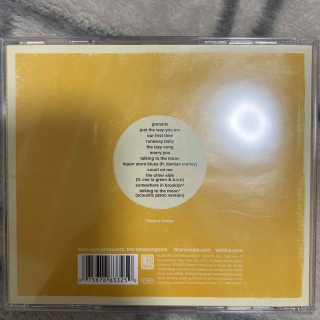 Doo-Wops and Hooligans ブルーノマーズ　CD エンタメ/ホビーのCD(ポップス/ロック(洋楽))の商品写真