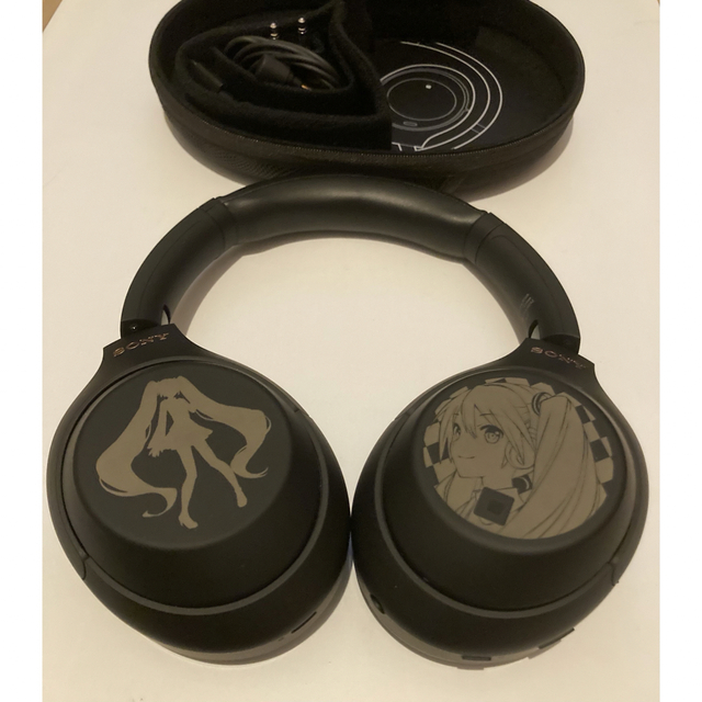 良質トップ ワイヤレスヘッドホン WH-1000XM4 ブラック(初音ミクコラボ