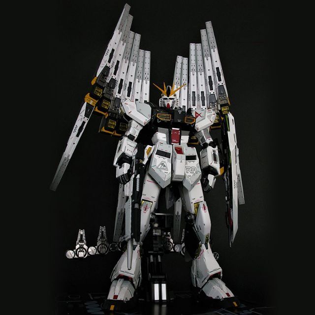 2個 METAL STRUCTURE RX-93 νガンダムフィンファンネル