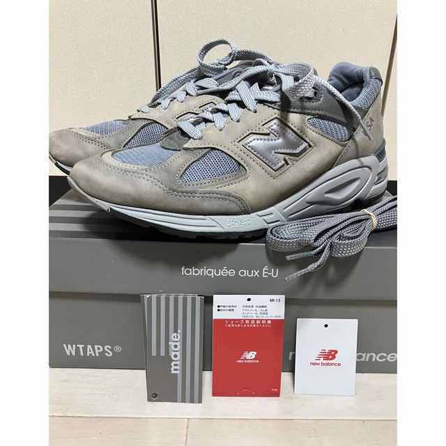 W)taps(ダブルタップス)のWTAPS × New Balance 990v2 メンズの靴/シューズ(スニーカー)の商品写真