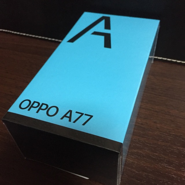 OPPO(オッポ)の【新品未使用★未開封】 OPPO Ａ77 ブラック SIMフリースマホ 白ロム スマホ/家電/カメラのスマートフォン/携帯電話(スマートフォン本体)の商品写真